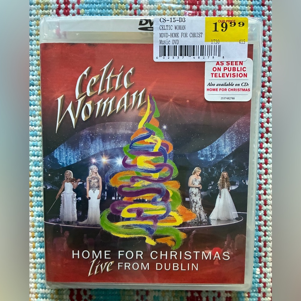 Celtic Woman: Home for Christmas - Live in Concert (DVD, 2013) Brand New Sealed
